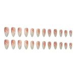 Elegant Minimalist Press-On Nail Set (24pcs) (DESIGN 7641)