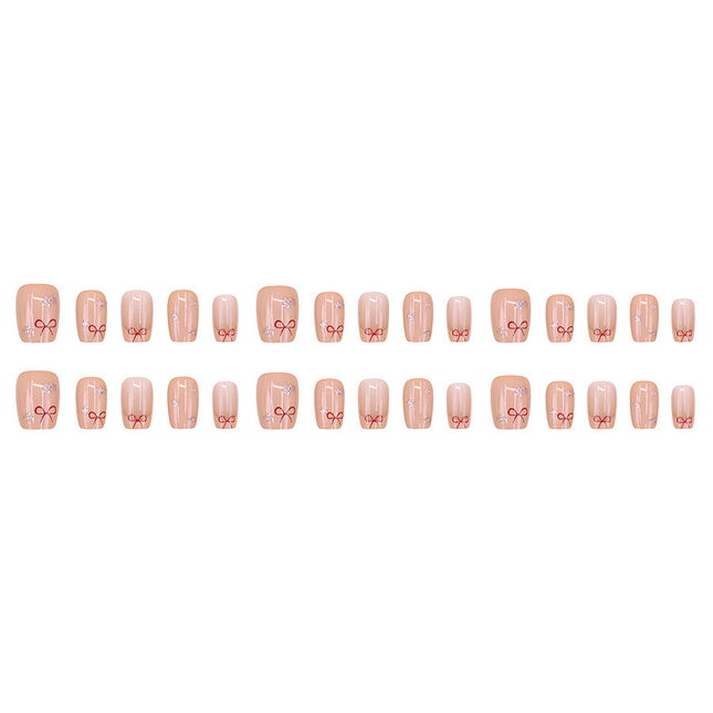 Elegant Minimalist Press-On Nail Set (24pcs) (DESIGN 7504)
