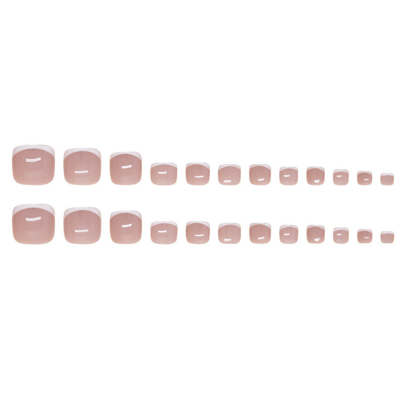 Elegant Minimalist Press-On Nail Set (24pcs) (DESIGN 7486)