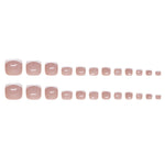 Elegant Minimalist Press-On Nail Set (24pcs) (DESIGN 7486)