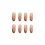 Elegant Minimalist Press-On Nail Set (24pcs) (DESIGN 7369)