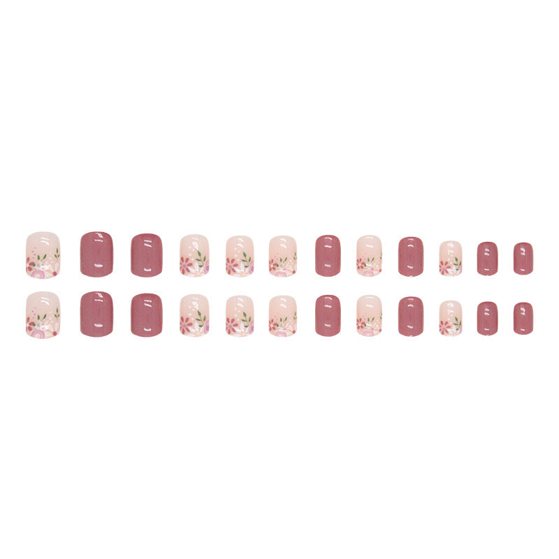 Elegant Minimalist Press-On Nail Set (24pcs) (DESIGN 7441)