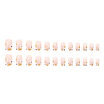 Elegant Minimalist Press-On Nail Set (24pcs) (DESIGN 7581)
