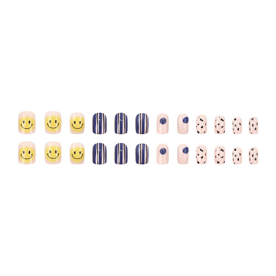 Elegant Minimalist Press-On Nail Set (24pcs) (DESIGN 7606)