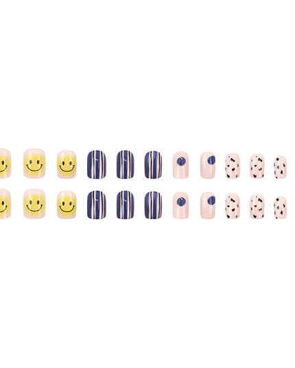 Elegant Minimalist Press-On Nail Set (24pcs) (DESIGN 7606)