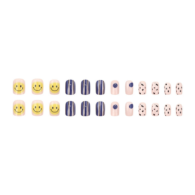 Elegant Minimalist Press-On Nail Set (24pcs) (DESIGN 7606)