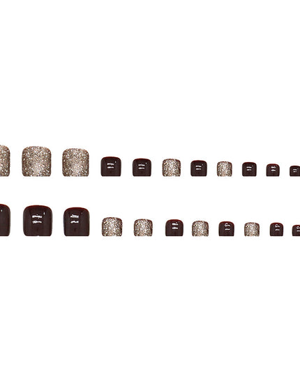 Elegant Minimalist Press-On Nail Set (24pcs) (DESIGN 7490)