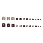 Elegant Minimalist Press-On Nail Set (24pcs) (DESIGN 7490)