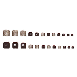 Elegant Minimalist Press-On Nail Set (24pcs) (DESIGN 7490)