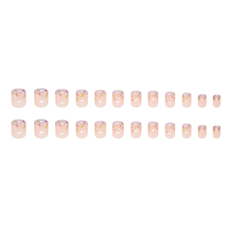 Elegant Minimalist Press-On Nail Set (24pcs) (DESIGN 7311)