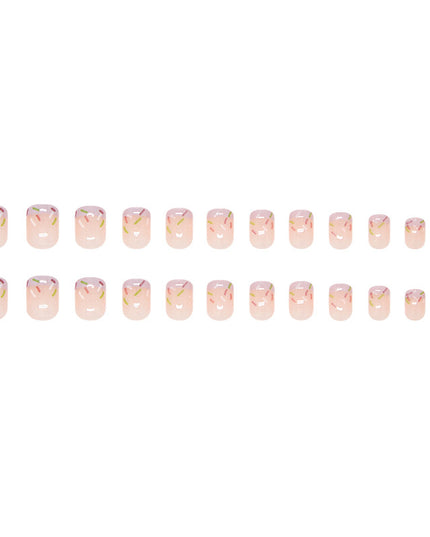 Elegant Minimalist Press-On Nail Set (24pcs) (DESIGN 7311)