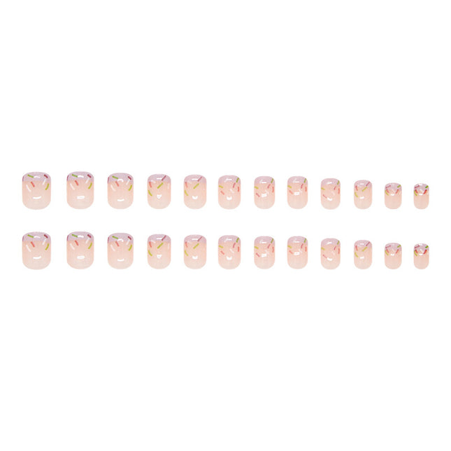 Elegant Minimalist Press-On Nail Set (24pcs) (DESIGN 7311)