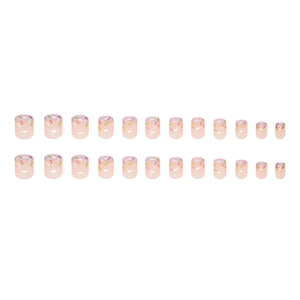 Elegant Minimalist Press-On Nail Set (24pcs) (DESIGN 7311)