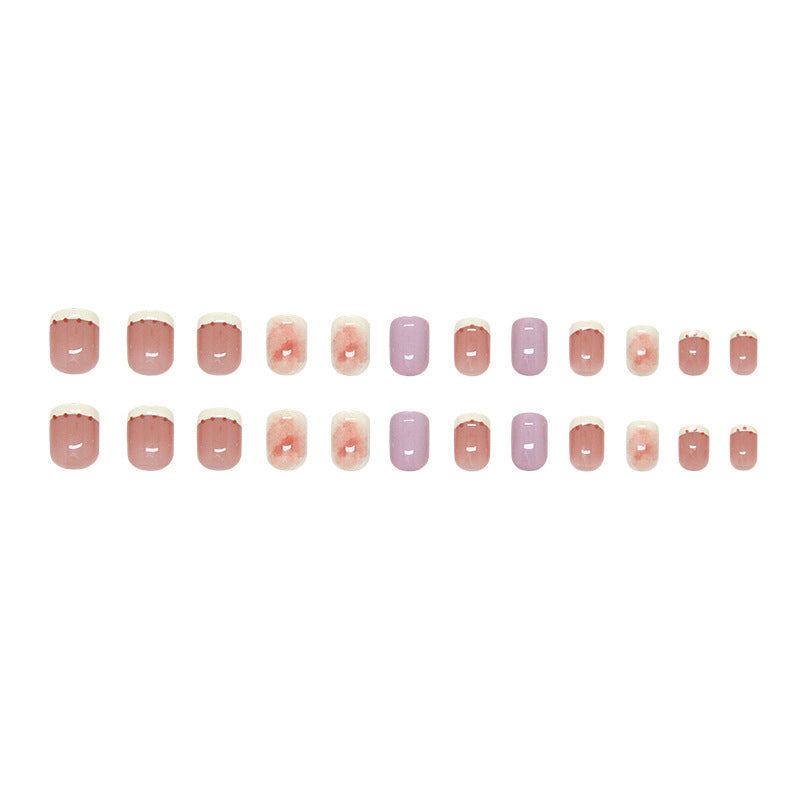 Elegant Minimalist Press-On Nail Set (24pcs) (DESIGN 7312)