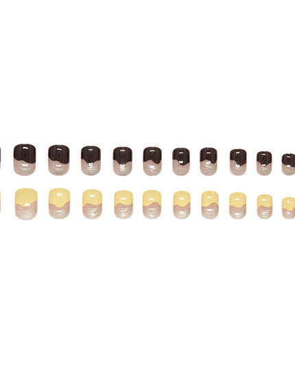 Elegant Minimalist Press-On Nail Set (24pcs) (DESIGN 7449)