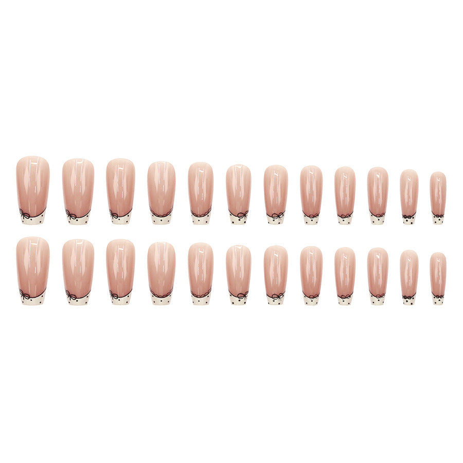Elegant Minimalist Press-On Nail Set (24pcs) (DESIGN 7519)