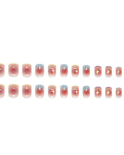 Elegant Minimalist Press-On Nail Set (24pcs) (DESIGN 7445)