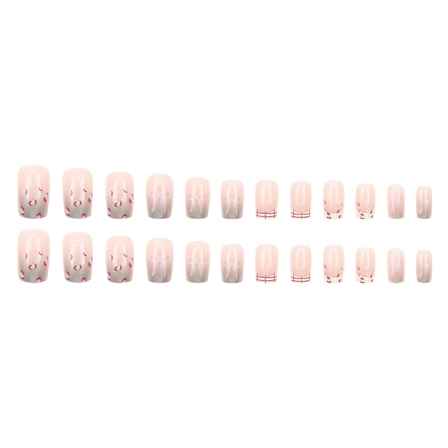 Elegant Minimalist Press-On Nail Set (24pcs) (DESIGN 7557)