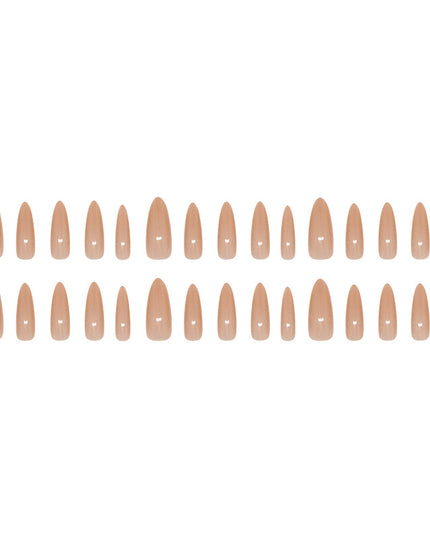 Elegant Minimalist Press-On Nail Set (24pcs) (DESIGN 7306)
