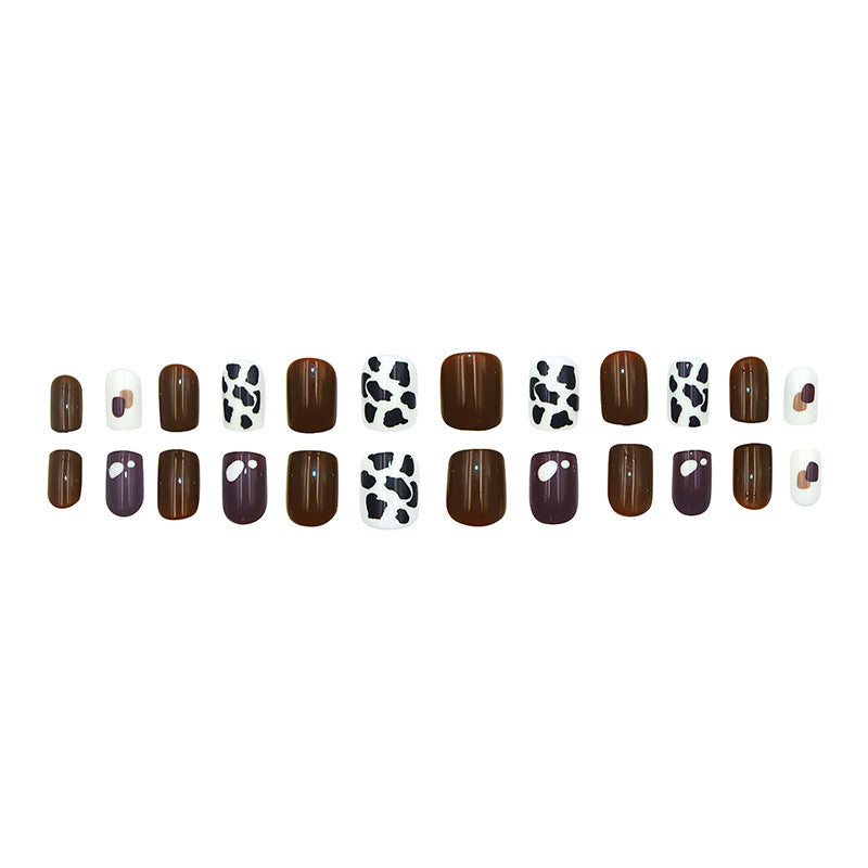 Elegant Minimalist Press-On Nail Set (24pcs) (DESIGN 7414)