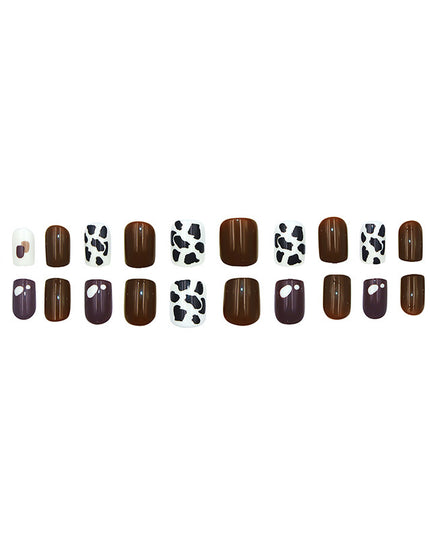 Elegant Minimalist Press-On Nail Set (24pcs) (DESIGN 7414)