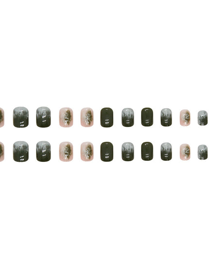 Elegant Minimalist Press-On Nail Set (24pcs) (DESIGN 7372)