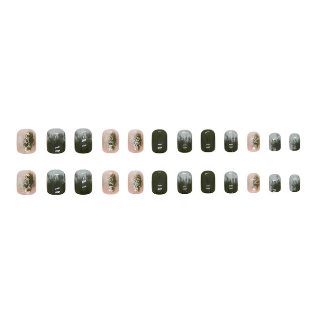 Elegant Minimalist Press-On Nail Set (24pcs) (DESIGN 7372)
