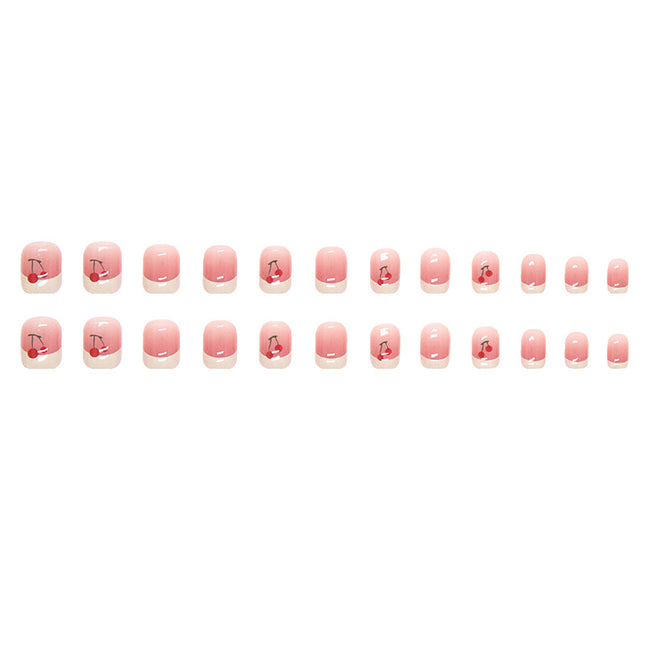 Elegant Minimalist Press-On Nail Set (24pcs) (DESIGN 7459)