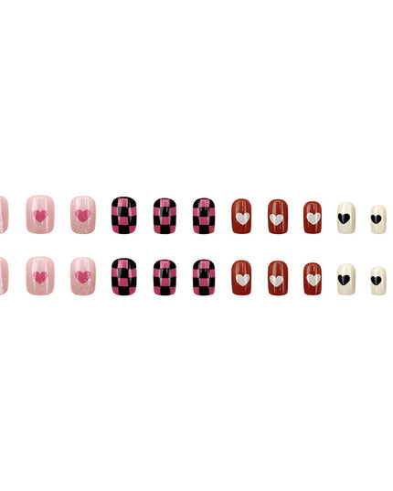 Elegant Minimalist Press-On Nail Set (24pcs) (DESIGN 7660)