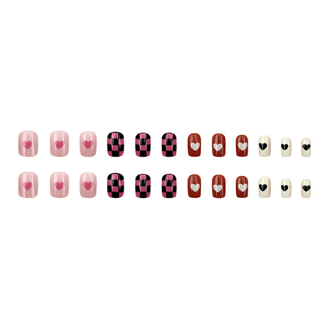Elegant Minimalist Press-On Nail Set (24pcs) (DESIGN 7660)