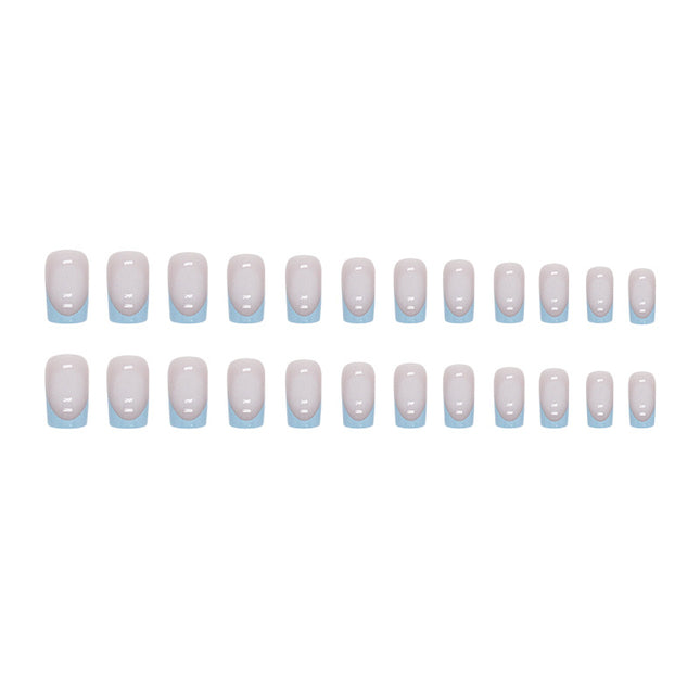 Elegant Minimalist Press-On Nail Set (24pcs) (DESIGN 7351)