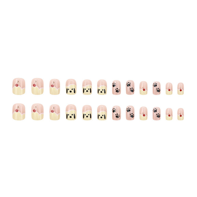 Elegant Minimalist Press-On Nail Set (24pcs) (DESIGN 7642)