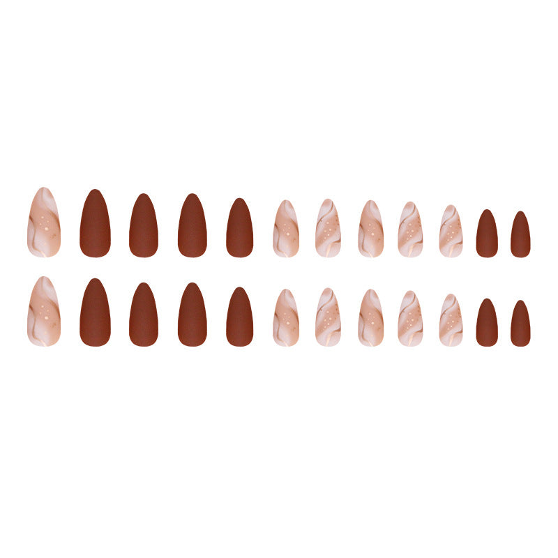 Elegant Minimalist Press-On Nail Set (24pcs) (DESIGN 7392)