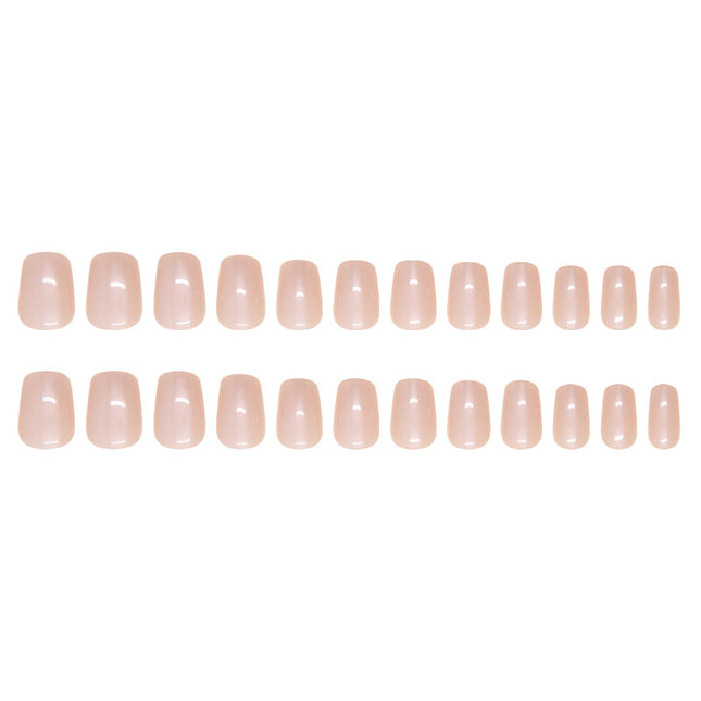 Elegant Minimalist Press-On Nail Set (24pcs) (DESIGN 7426)