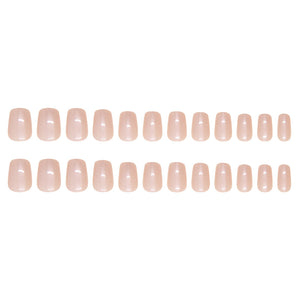 Elegant Minimalist Press-On Nail Set (24pcs) (DESIGN 7426)