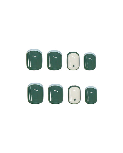 Elegant Minimalist Press-On Nail Set (24pcs) (DESIGN 7365)