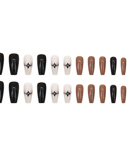 Elegant Minimalist Press-On Nail Set (24pcs) (DESIGN 7605)