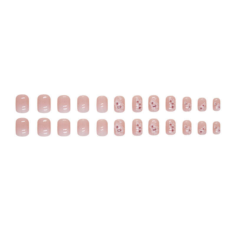 Elegant Minimalist Press-On Nail Set (24pcs) (DESIGN 7472)