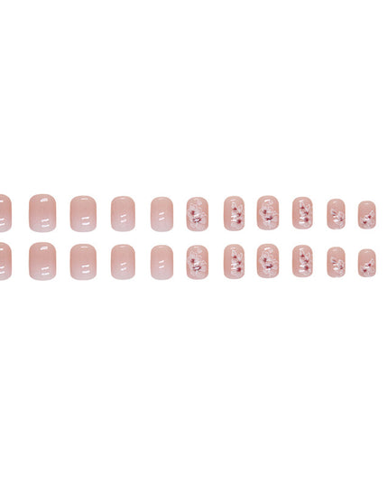 Elegant Minimalist Press-On Nail Set (24pcs) (DESIGN 7472)