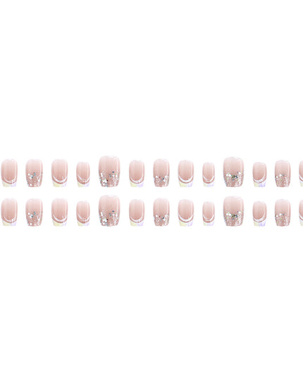 Elegant Minimalist Press-On Nail Set (24pcs) (DESIGN 7517)
