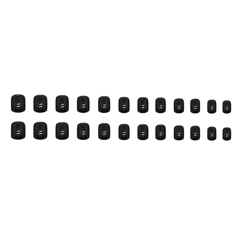 Elegant Minimalist Press-On Nail Set (24pcs) (DESIGN 7465)