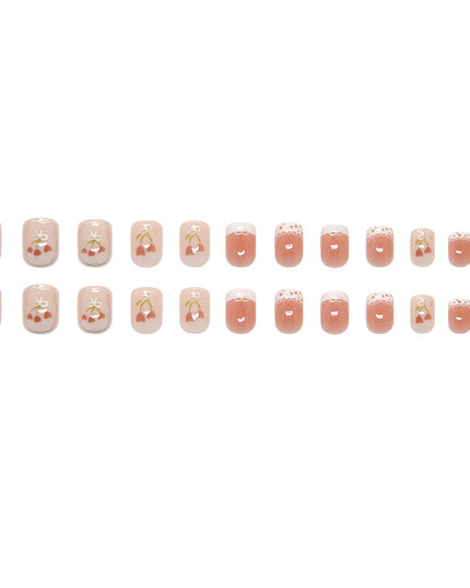 Elegant Minimalist Press-On Nail Set (24pcs) (DESIGN 7308)