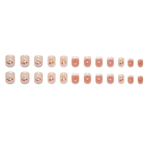 Elegant Minimalist Press-On Nail Set (24pcs) (DESIGN 7308)