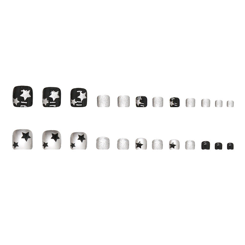 Elegant Minimalist Press-On Nail Set (24pcs) (DESIGN 7489)