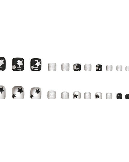 Elegant Minimalist Press-On Nail Set (24pcs) (DESIGN 7489)