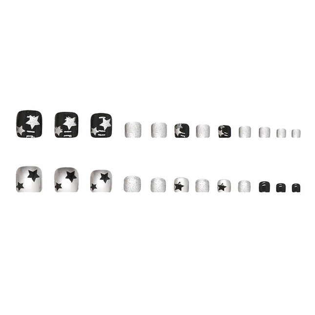 Elegant Minimalist Press-On Nail Set (24pcs) (DESIGN 7489)