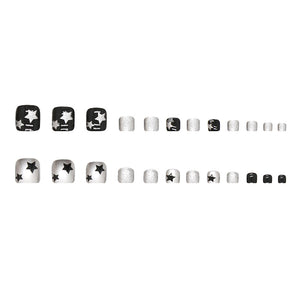 Elegant Minimalist Press-On Nail Set (24pcs) (DESIGN 7489)