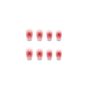 Elegant Minimalist Press-On Nail Set (24pcs) (DESIGN 7366)