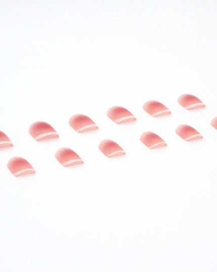 Elegant Minimalist Press-On Nail Set (24pcs) (DESIGN 7410)