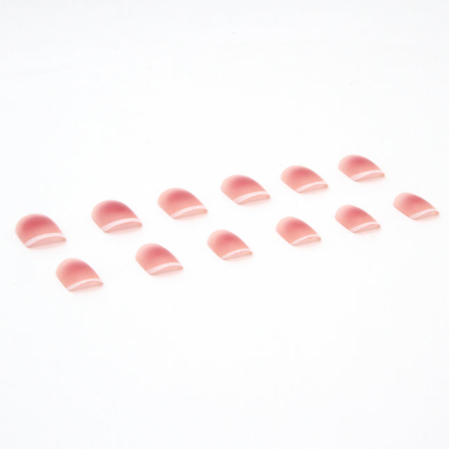 Elegant Minimalist Press-On Nail Set (24pcs) (DESIGN 7410)